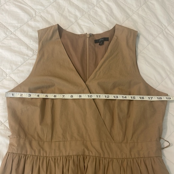 J.crew khaki midi belted dress size 12 - Picture 8 of 8